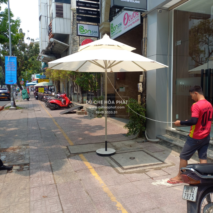 Dù đứng tâm 2 tầng